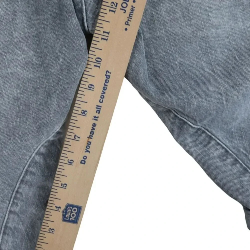 G-Star Raw Arc 3d Slim Cuffed Jeans Shorts Faded Gray 100% Cotton Men’s Sz 36 - Picture 9 of 10
